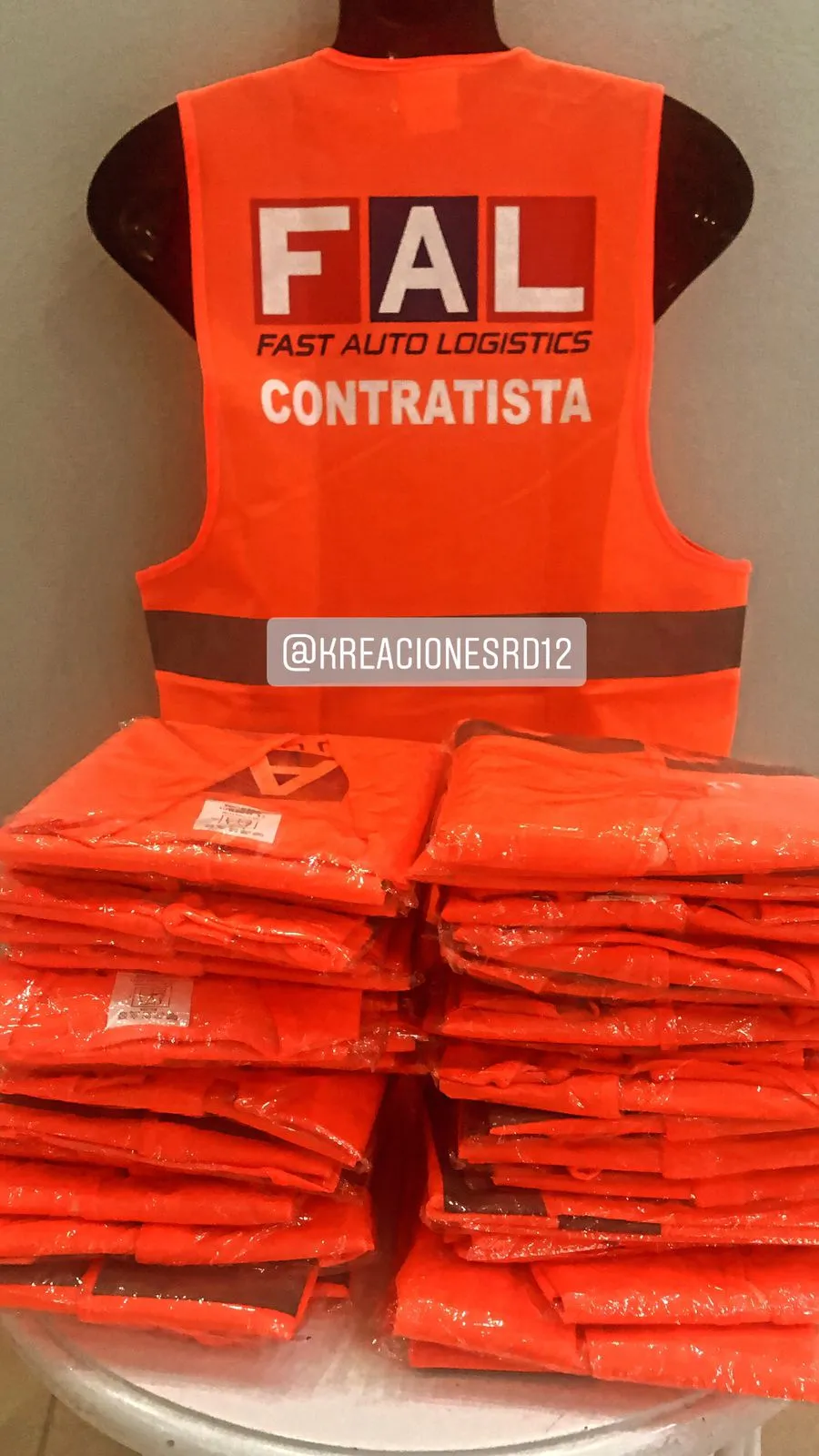 Chalecos reflectivos