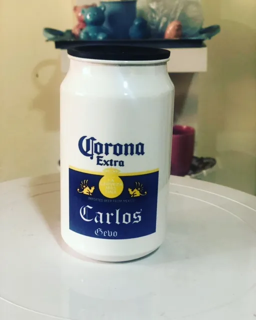 Lata personalizada corona